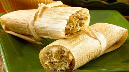 Keto Green Chile Chicken Tamales