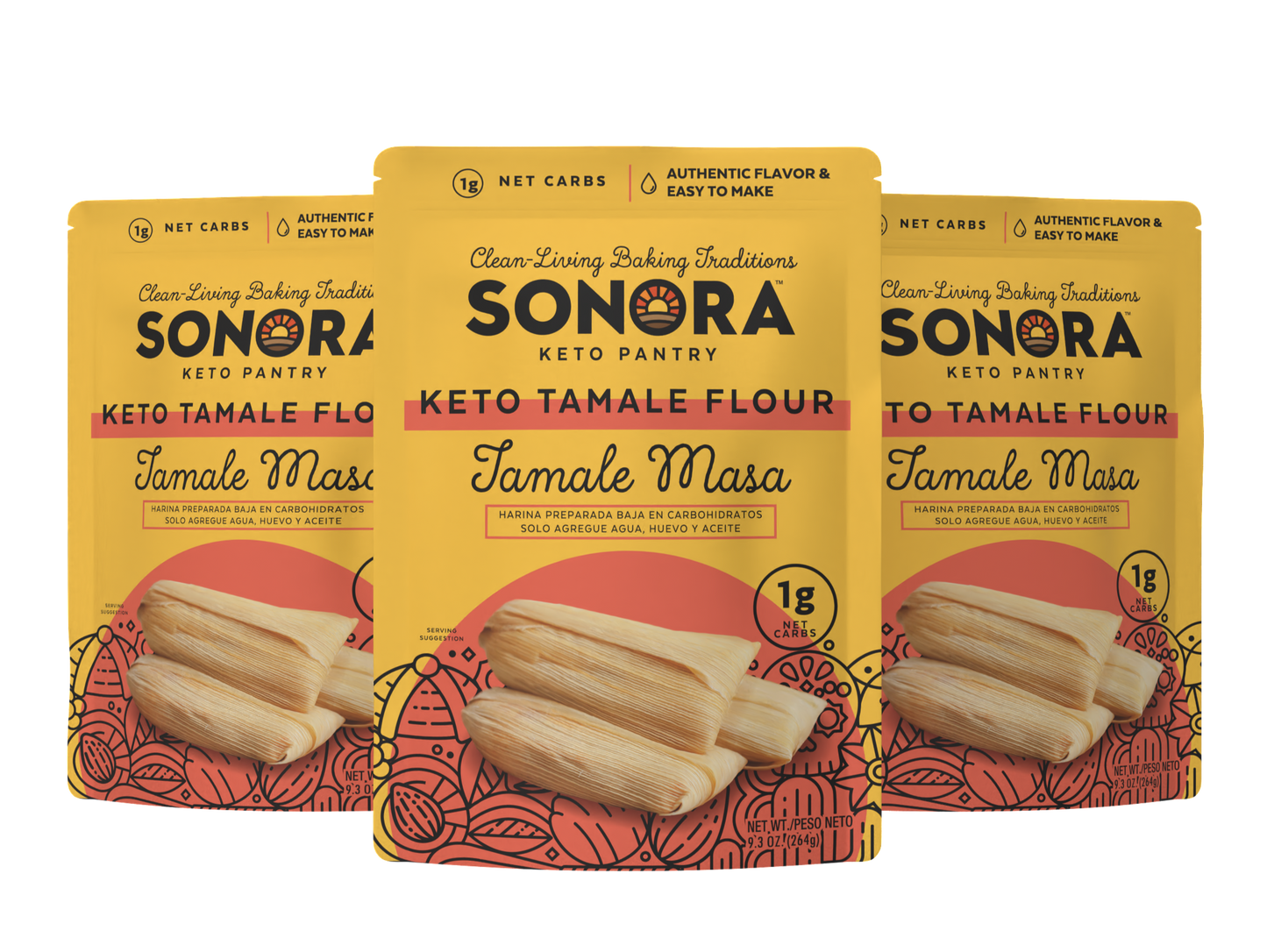 Keto Tamale Masa - 3 Bag Bundle