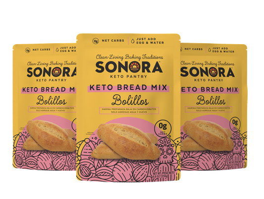 Keto Bolillos Mix - 3 Bag Bundle