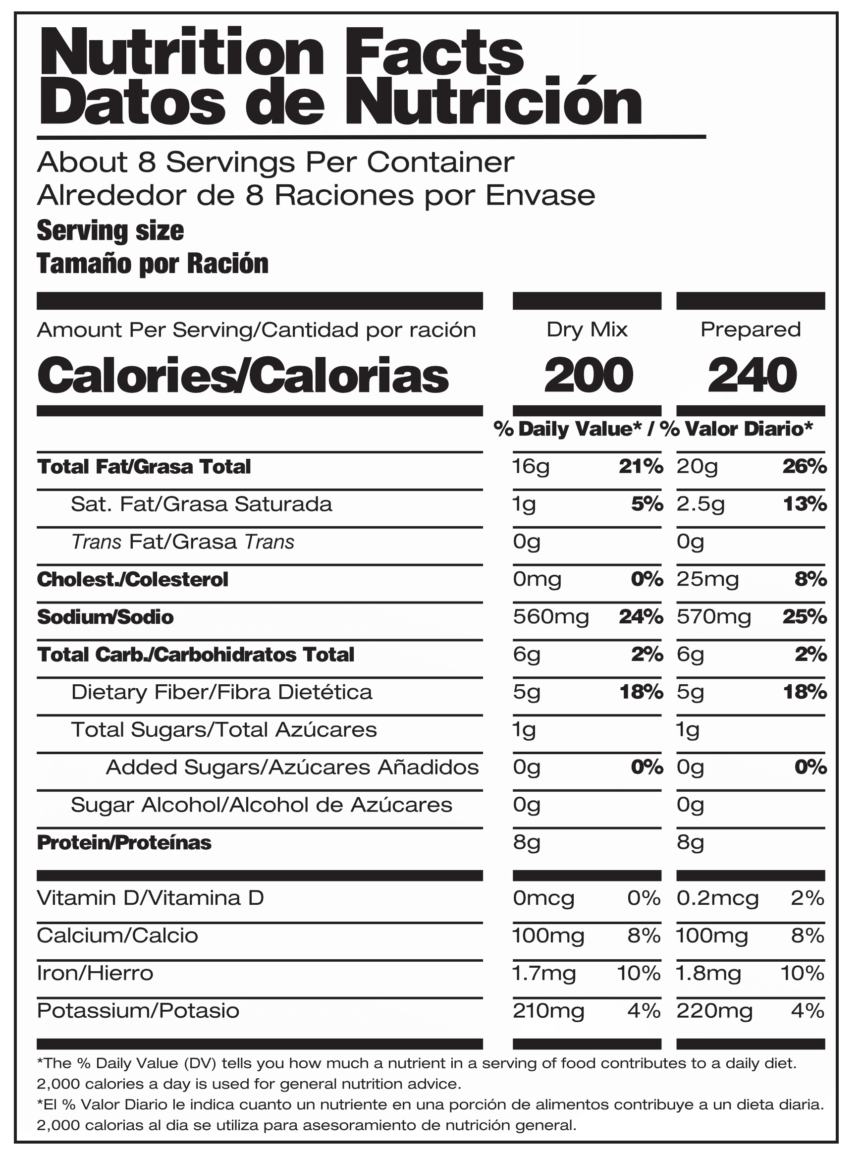 Nutritional Info