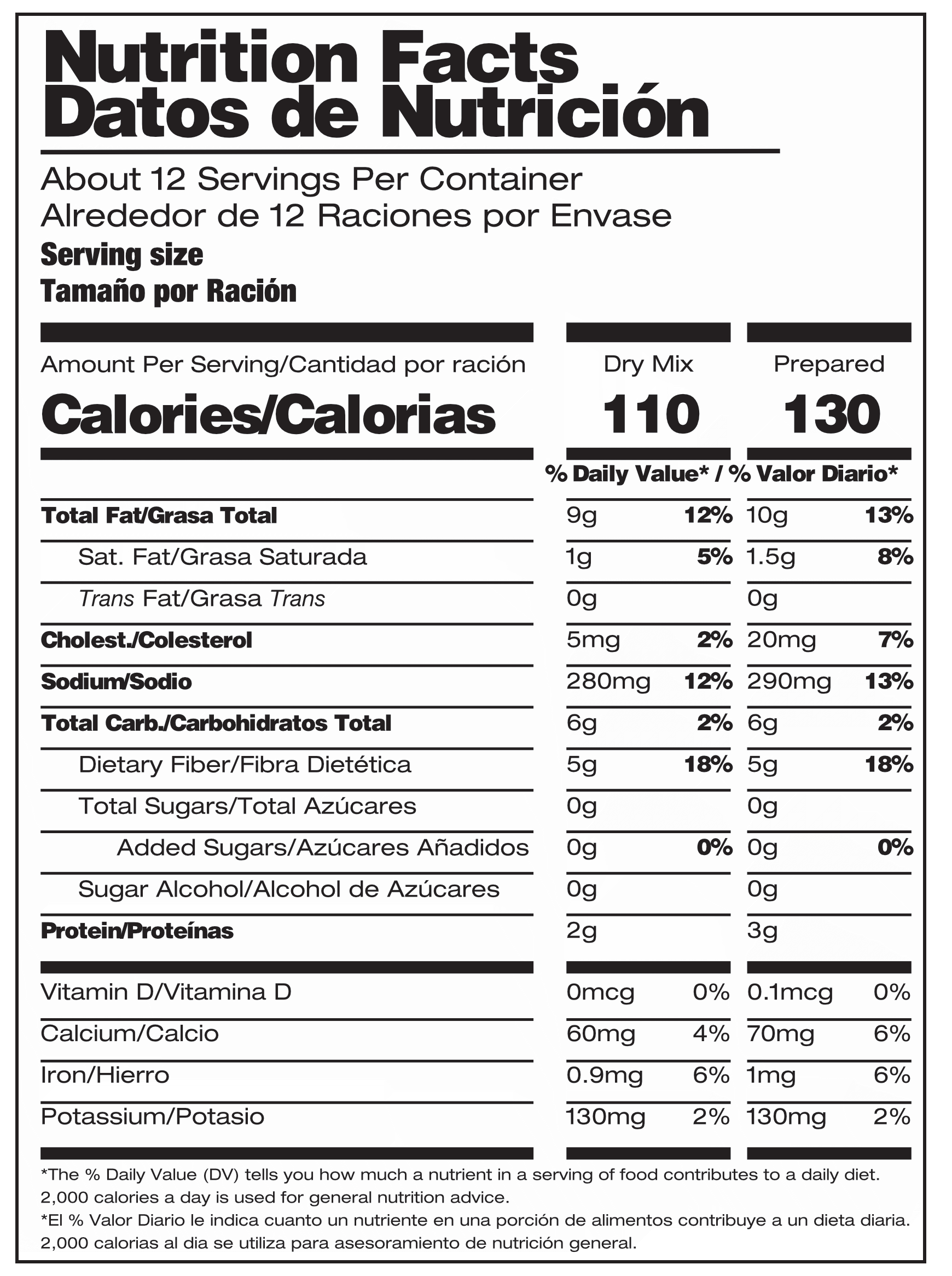 Nutritional Info