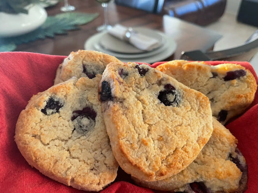 Keto Blueberry Scones