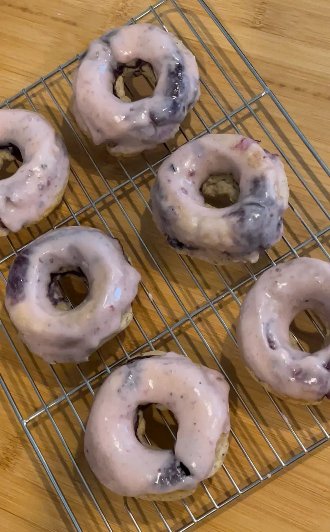 Keto Blueberry Donuts