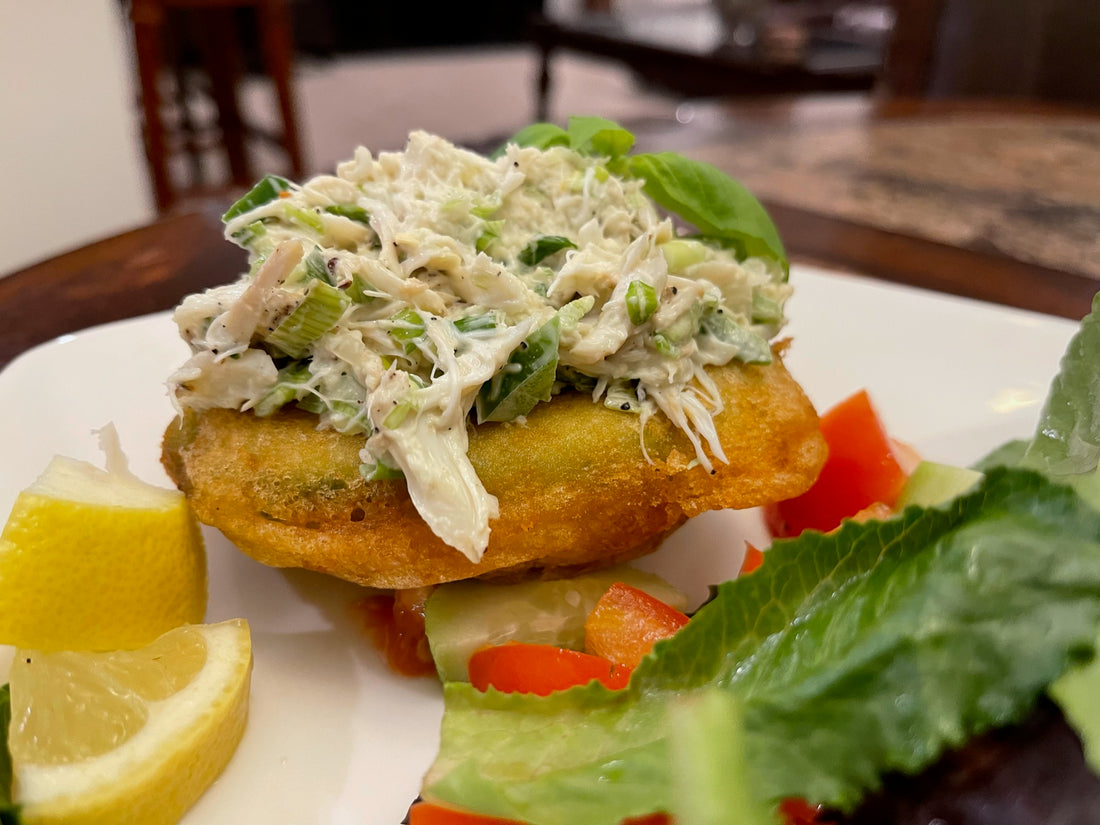 Keto Crab-Stuffed Avocados