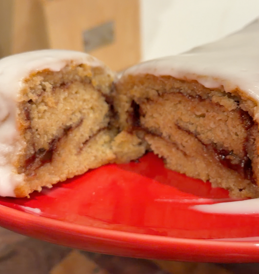 Keto Cinnamon Swirl Loaf