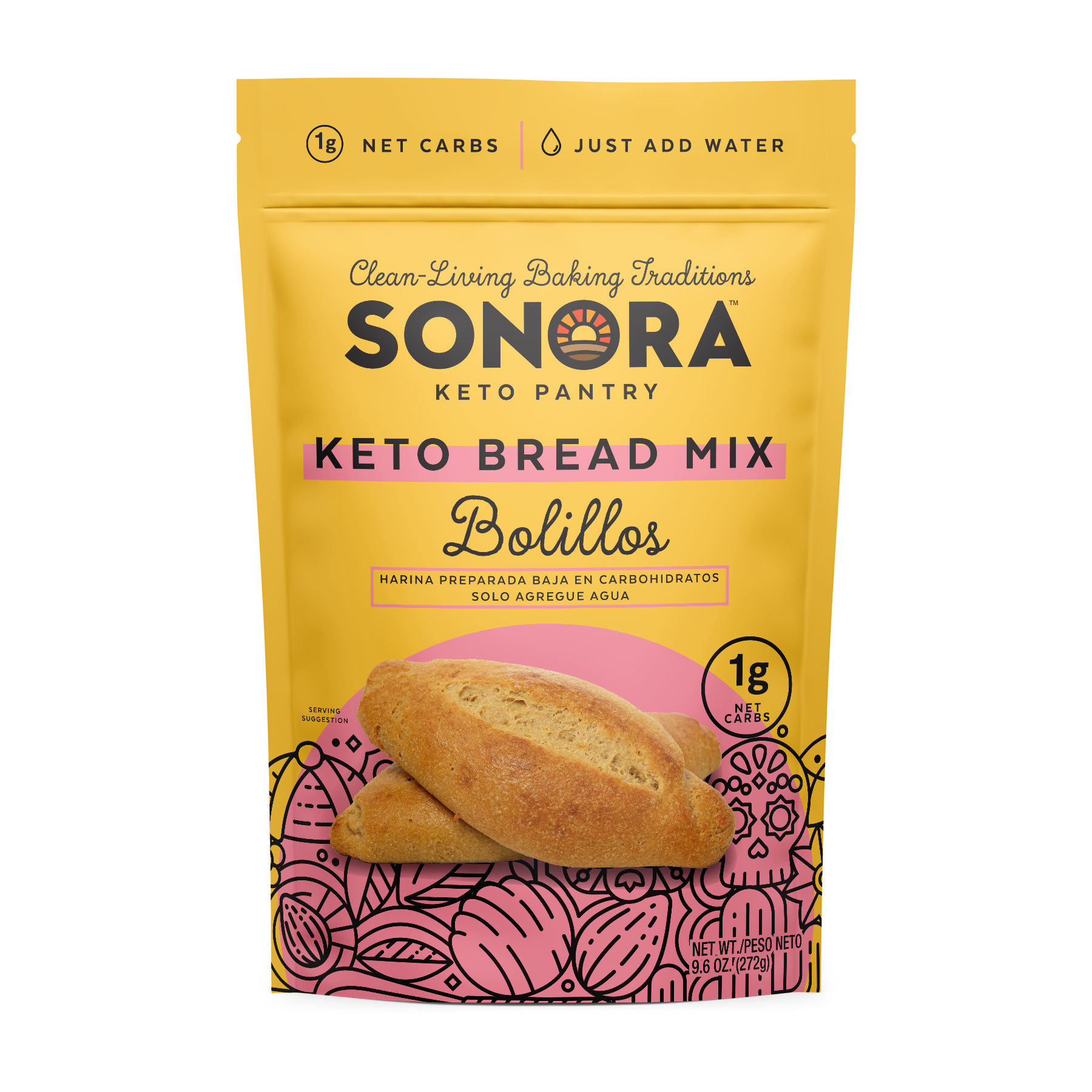 Sonora Keto Bolillos French Bread